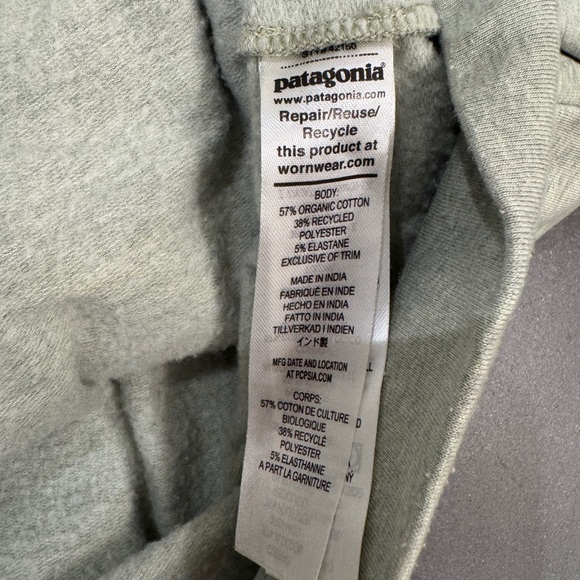 Patagonia Ahnya Pullover Salvia Green - size L - Picture 4 of 4